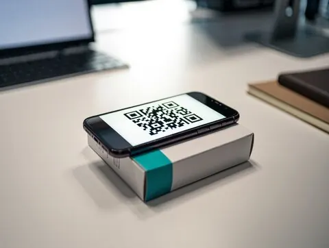 QR code example for Parking & access
