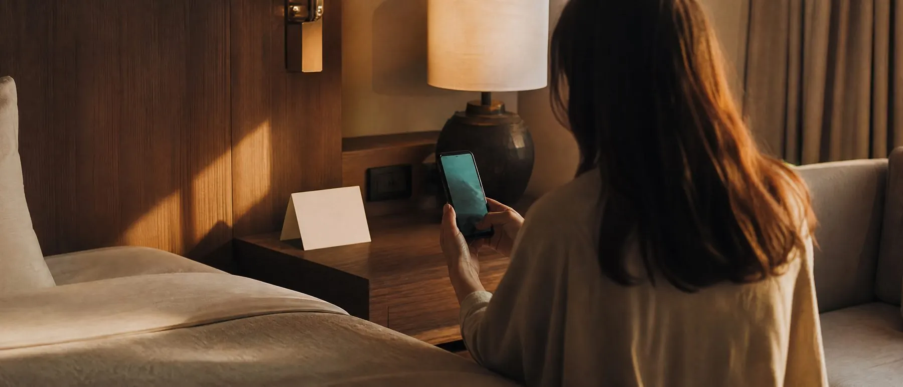 A concierge in every room, printed once